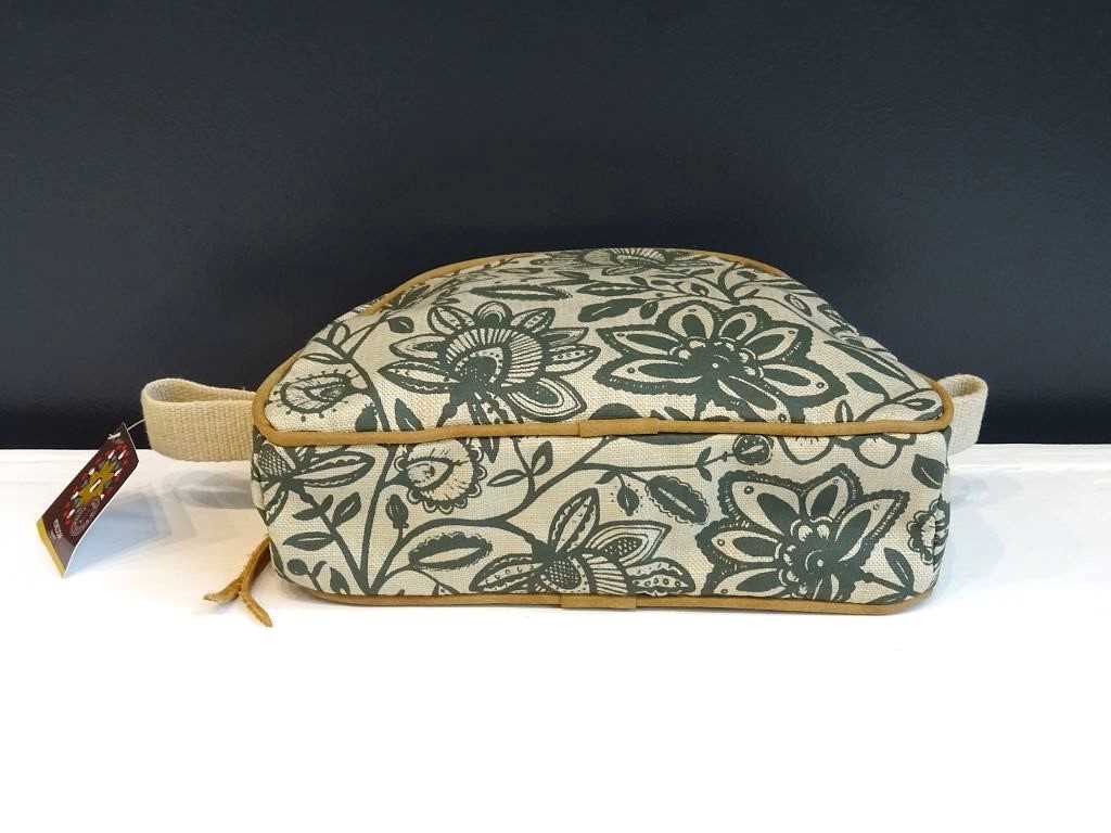 Mongoose Misi Bag handcrafted "Lira Dark Olive/Natural"