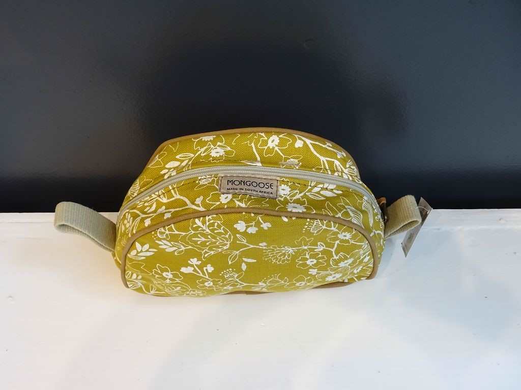 Mongoose Misi Bag handcrafted "Wildflower Cream/Mustard"