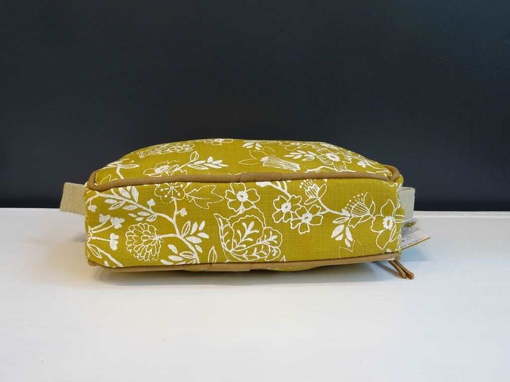 Mongoose Misi Bag handcrafted "Wildflower Cream/Mustard"