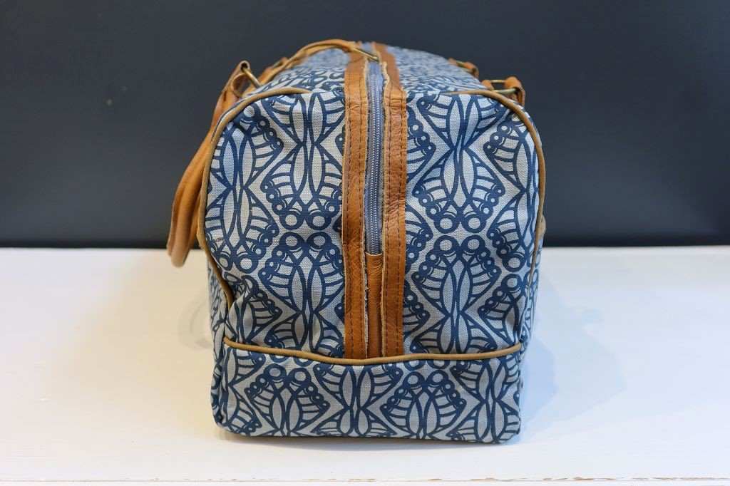 Mongoose Weekend Bag "Jembe Teal/Mint" handcrafted