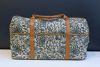 Mongoose Weekend Bag "Lira Dark Olive/Natural" handcrafted