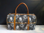 Mongoose Weekend Bag "Sugarbush Cream/Charcoal" handcrafted