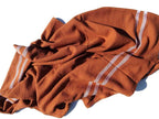 Mungo Block Rib Bath Towel Badetuch "Russet"