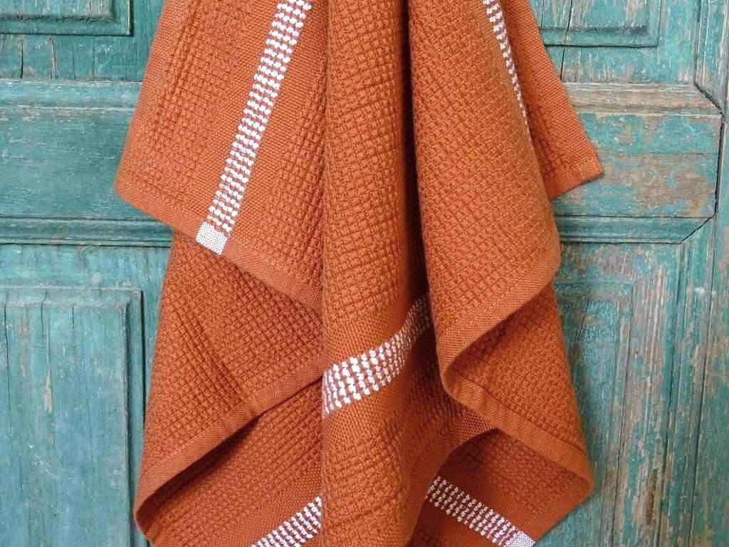 Mungo Block Rib Towel Handtuch "Russet"