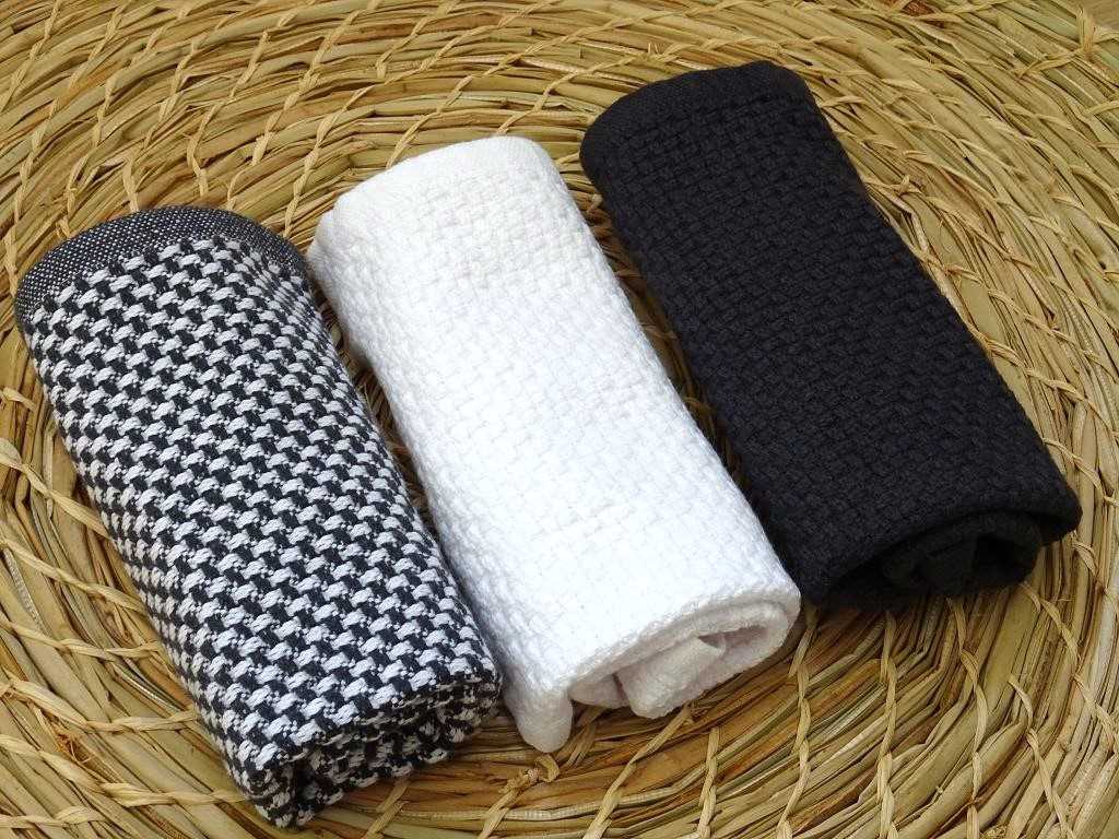 Mungo Interlace Facecloth Waschlappen "Grey"