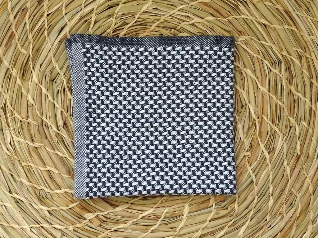 Mungo Interlace Facecloth Waschlappen "Grey"