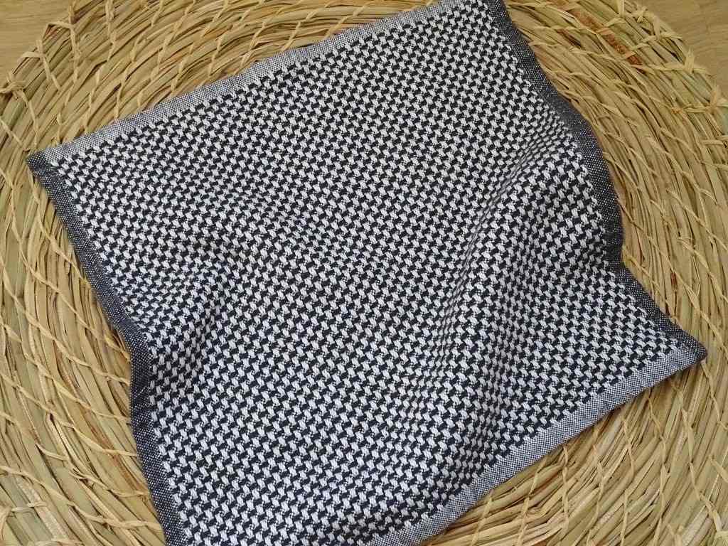 Mungo Interlace Facecloth Waschlappen "Grey"