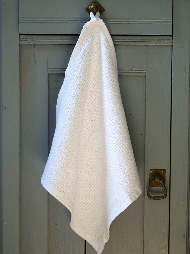 Mungo Interlace Facecloth Waschlappen "White"