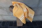 Barrydale Hand Weavers Contemporary Towel Variegated Stripes "Yellow"