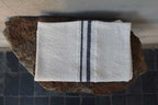 Barrydale Hand Weavers Country Towel Variegated Stripes "Charcoal"