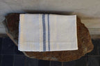 Barrydale Hand Weavers Country Towel Variegated Stripes"Inverse Indigo"