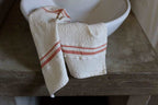 Barrydale Hand Weavers Country Towel Variegated Stripes"Karoo Orange"