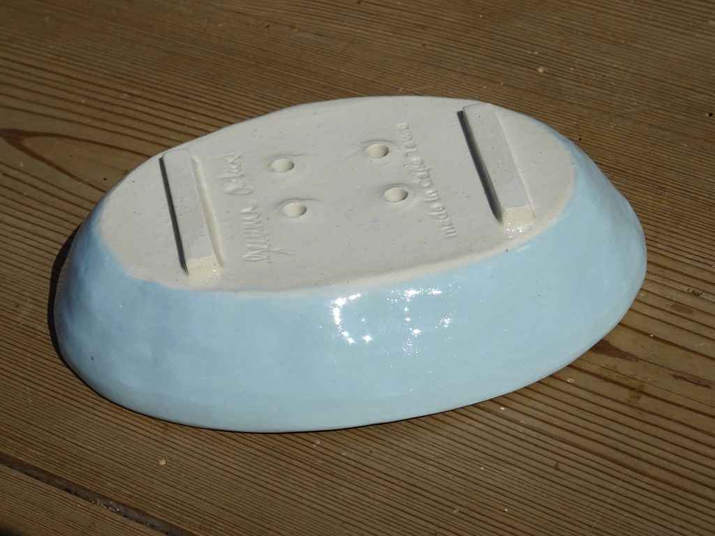 Gemma Orkin Keramik Seifenschale Blau "Kingfisher"