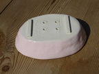 Gemma Orkin Keramik Seifenschale Pink "Black Bird"
