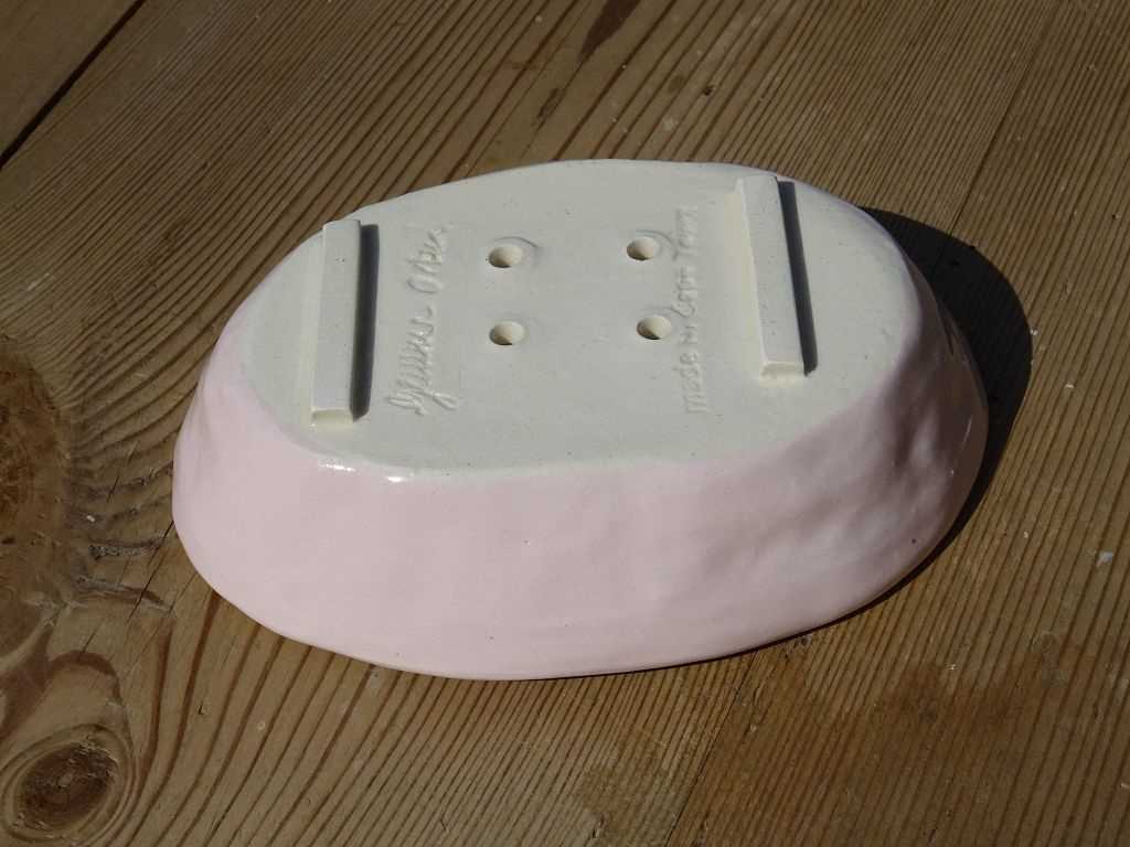 Gemma Orkin Keramik Seifenschale Pink "Black Bird"